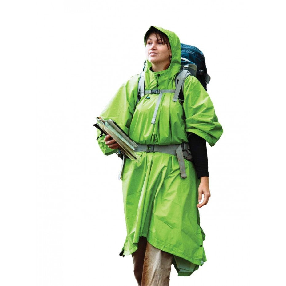 SEA TO SUMMIT 70D TARP PONCHO GREEN