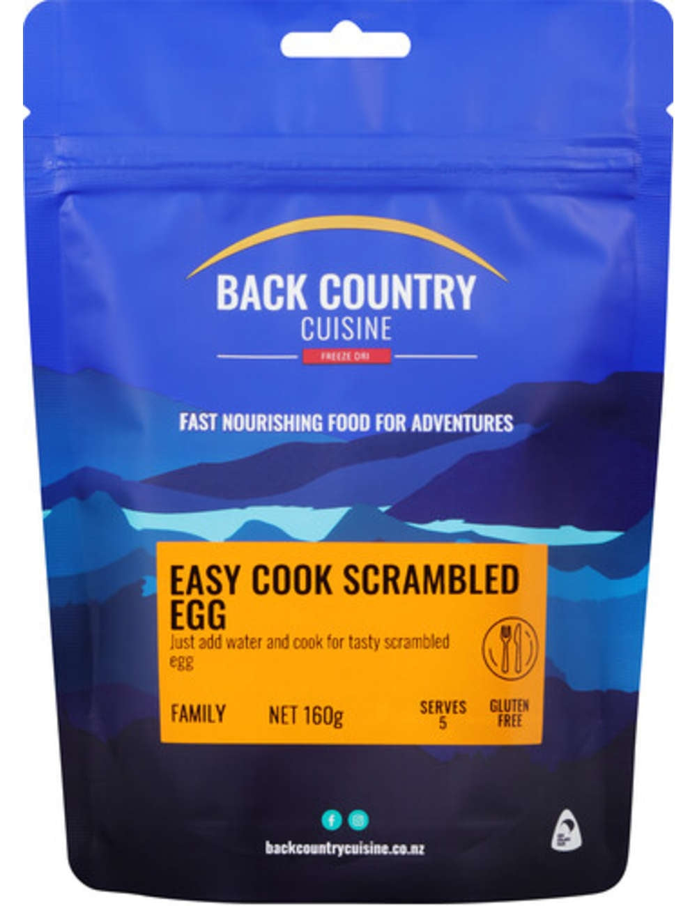 BACKCOUNTRY EASICOOK SCRAMBLED EGG