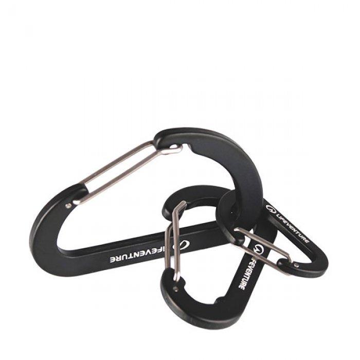 Life Venture Karabiners 3 Pack