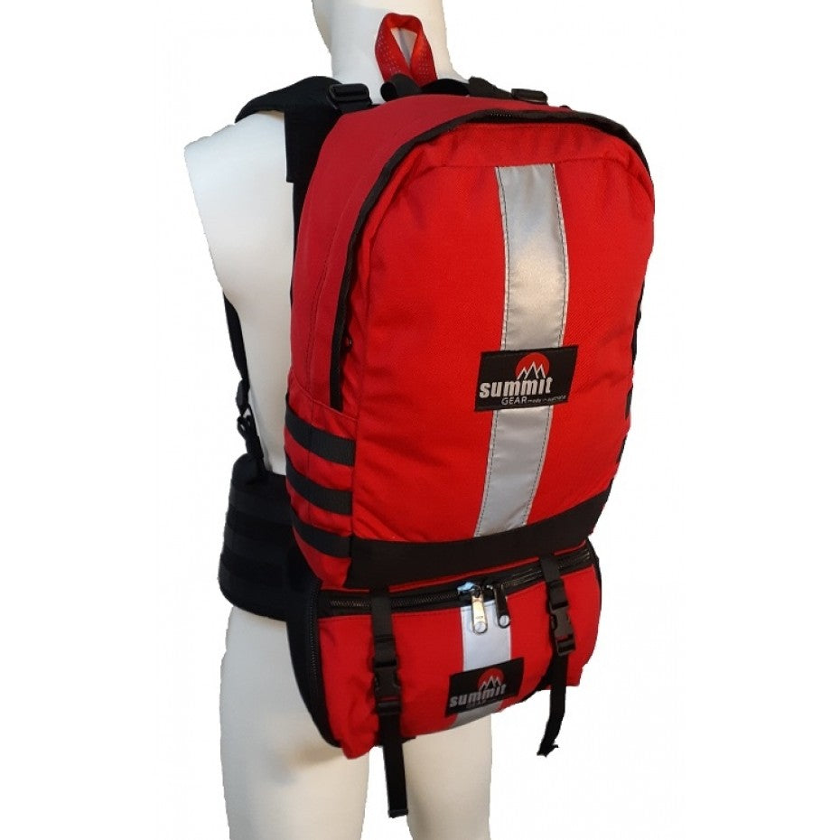 Summit Gear Modular Harness Configuration 3 Harness + Waistbag + Hydration Sleeve + Overnight Pack