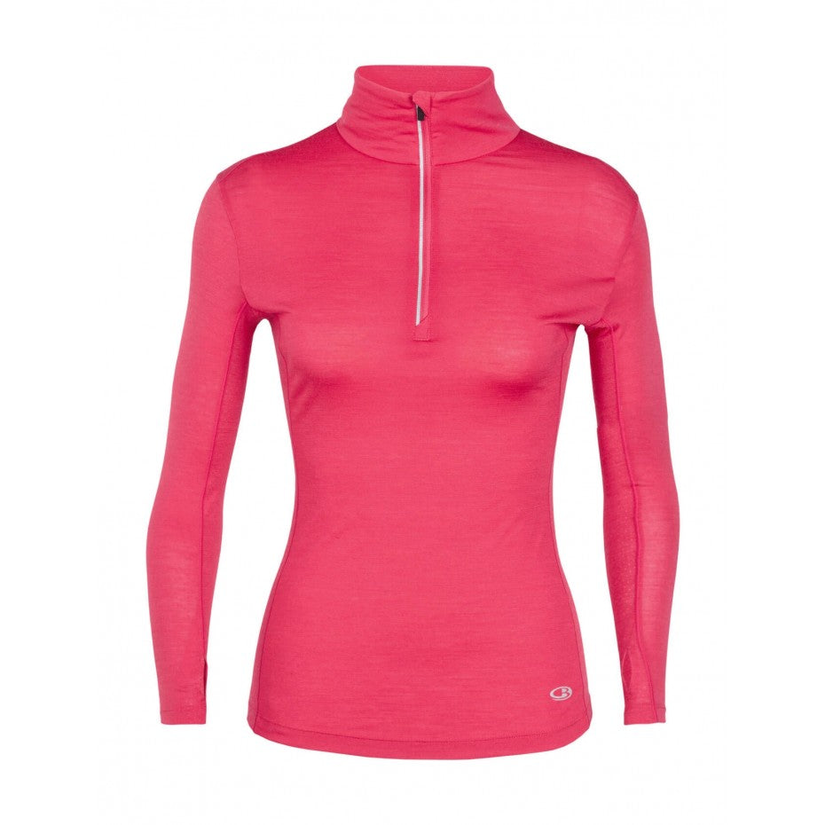 Icebreaker Womens Comet Lite LS Half Zip PRISM