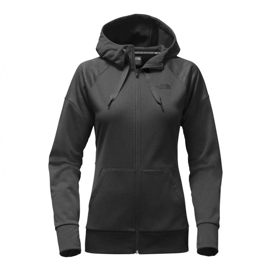 THE NORTH FACE W SUPREMA FULL ZIP HOODIE ASPHALT GREY