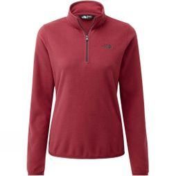 THE NORTH FACE W TKA 100 GLACIER ZIP RUMBA RED