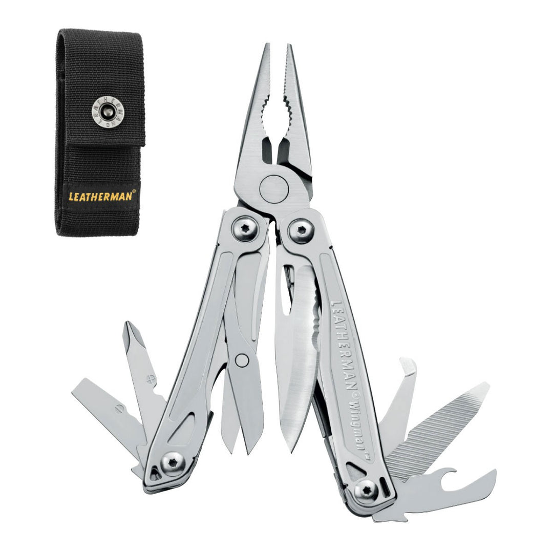 LEATHERMAN Wingman w/Button Sheath - Clam packaging