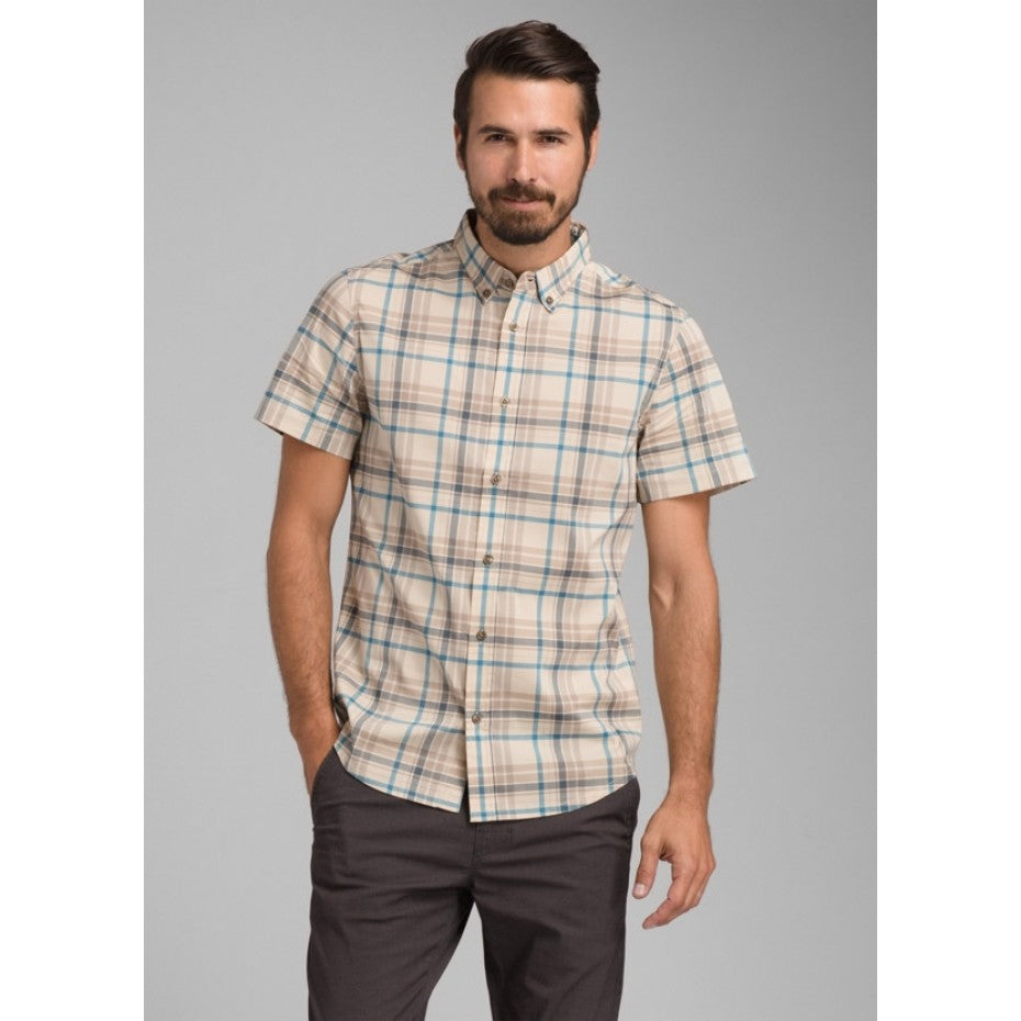 Prana Granger Short Sleeve-Tailored Bone