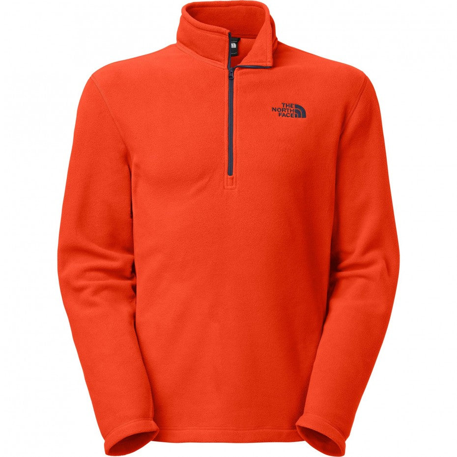 THE NORTH FACE M TKA 100 GLACIER QZ PAPAYA ORANGE