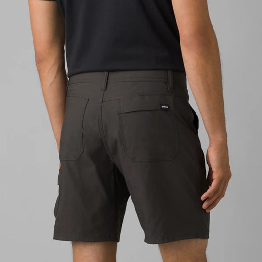 Prana Stretch Zion Short II 12 Dark Iron