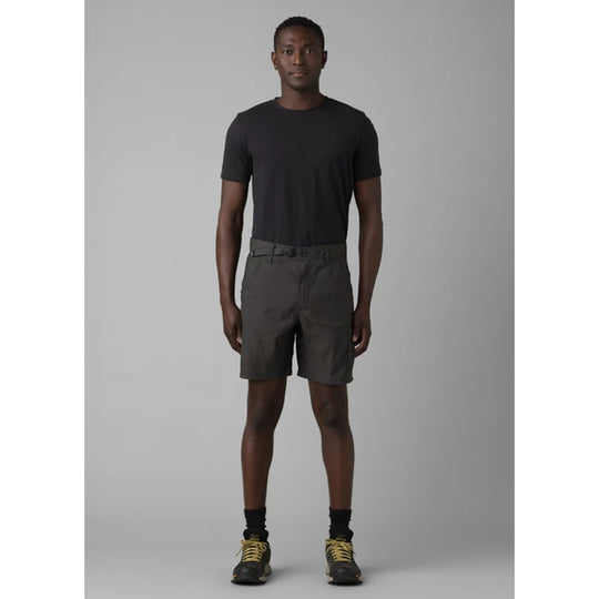 Prana Stretch Zion Short II 12 Dark Iron