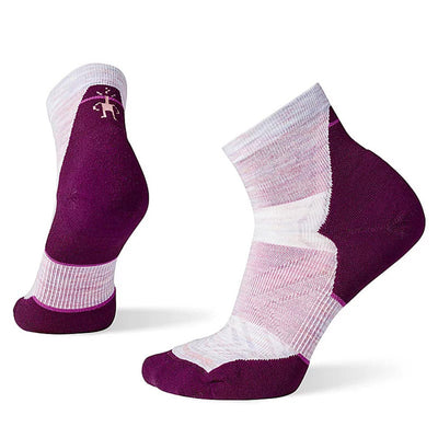 Smartwool Run Targeted Cushion Ankle Socks - Wmns Purple Ecl