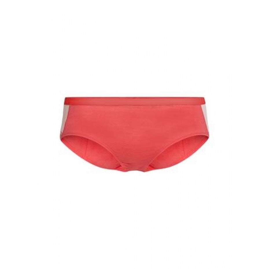 ICEBREAKER Womens Meld Zone Hipkini POPPY RED/Sorbet