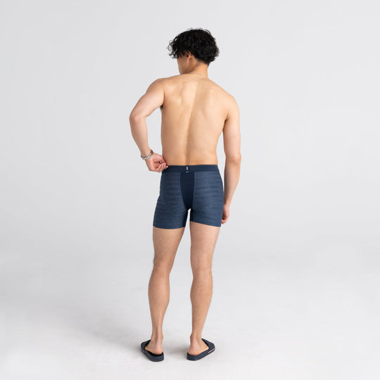 Saxx Hot Shot Boxer Brief Fly Dark Denim Heather