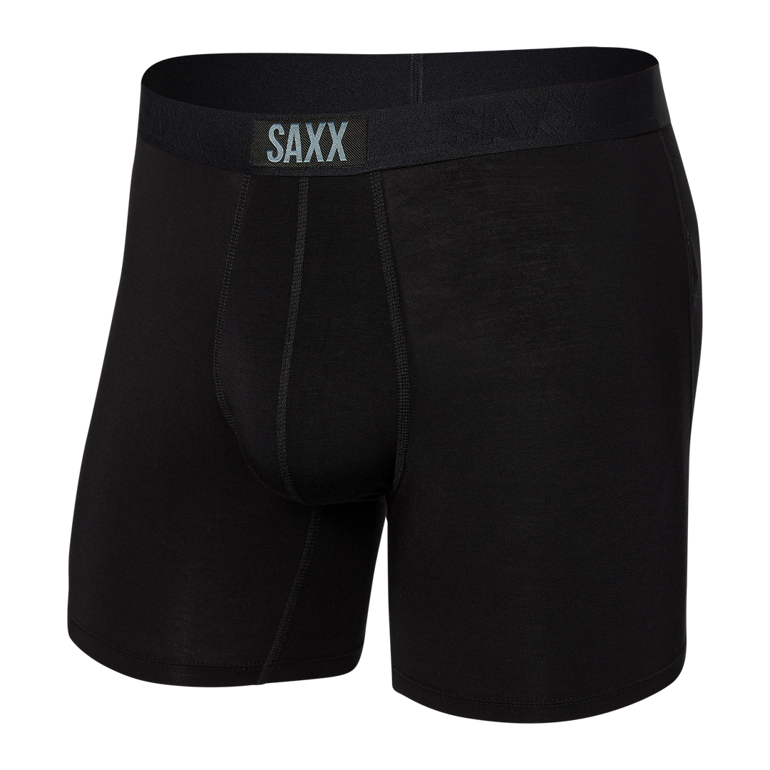 Saxx Vibe Boxer Brief Black/Black