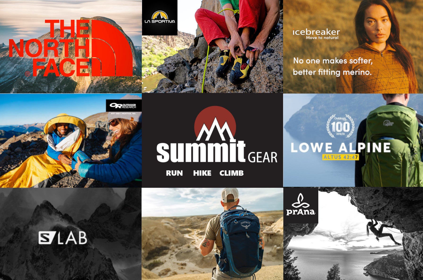 Brands – Summit Gear