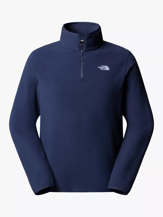 The North Face Womens Glacier Fleece QZ Jacket SUMMIT NAVY