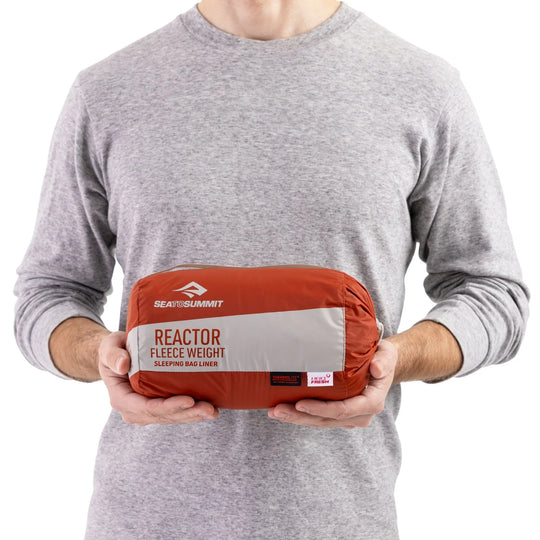 Sea to Summit Reactor Fleeceweight Liner - Regular Red RCS
