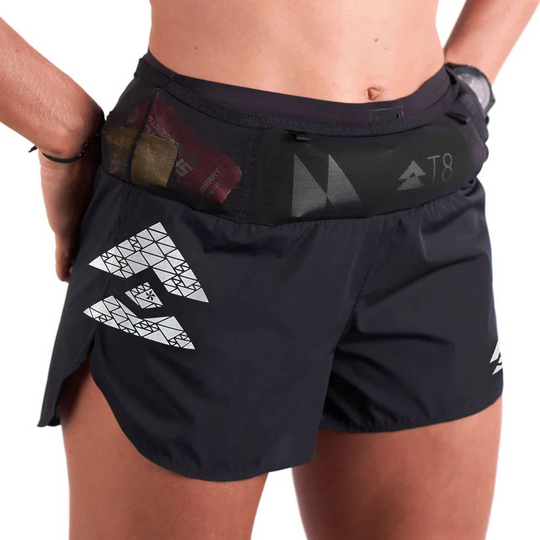 T8 Sherpa V2 Female Shorts Black Reflective