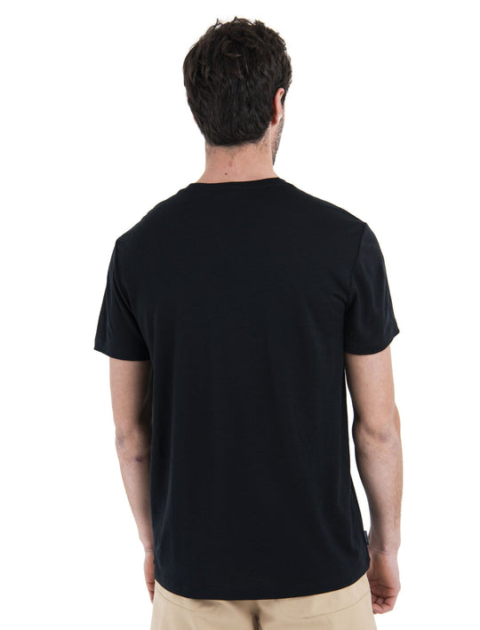 Icebreaker Mens TL III SS Tee Pin Gri Black