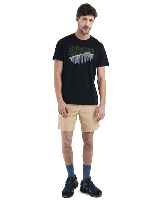 Icebreaker Mens TL III SS Tee Pin Gri Black