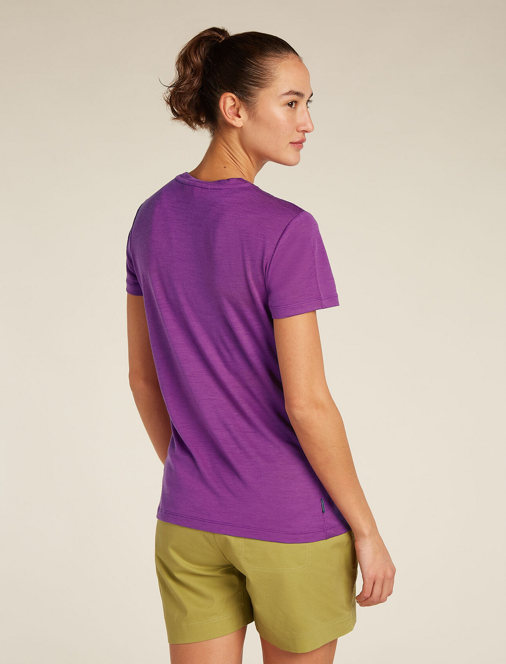 Icebreaker Womens Merino Tech Lite SS Tee Sparkling Passion