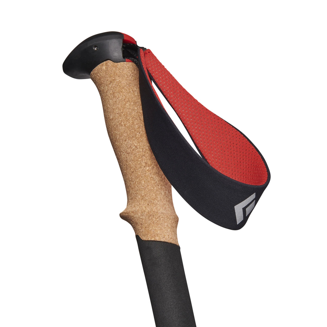 Black Diamond Pursuit FLZ Trekking Poles S23 - Black/Octane