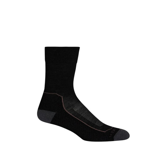 Icebreaker W Hike+ Light Crew BLK/MONSON