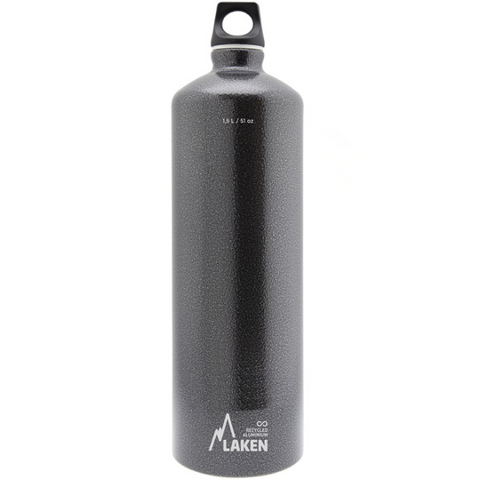 LAKEN Aluminium bottle Futura 1,5 L. granite