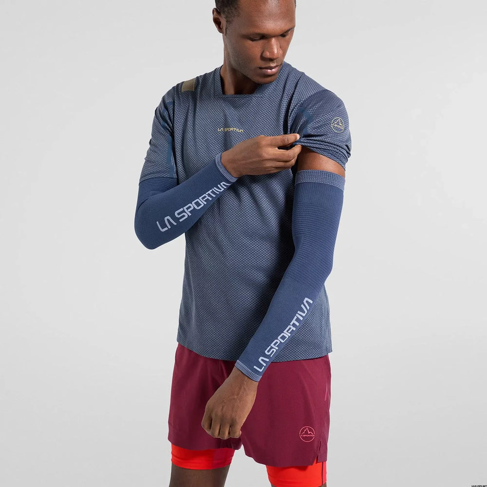 La Sportiva Trace Arm Warmer Night Sky/Chalk