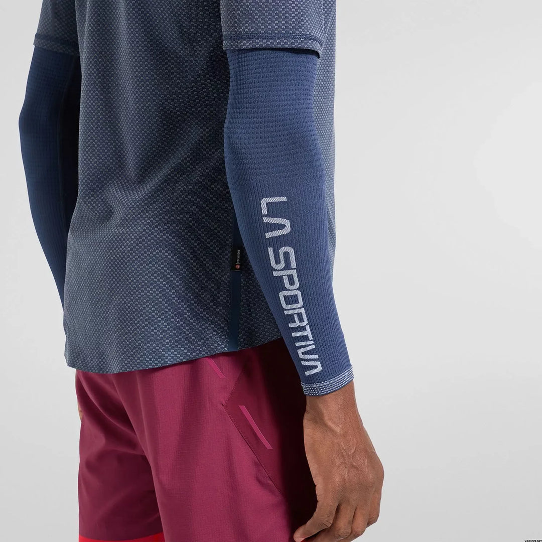 La Sportiva Trace Arm Warmer Night Sky/Chalk