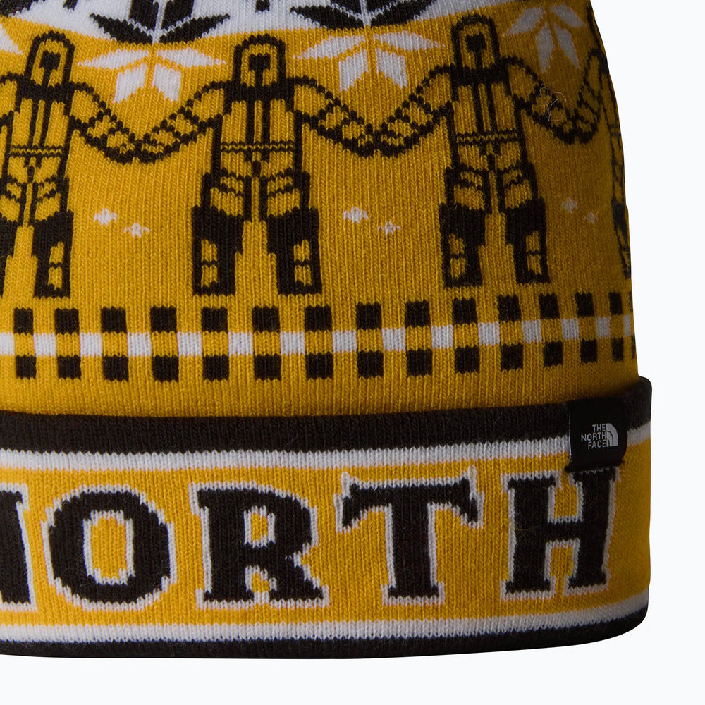 The North Face Cabin Ski Tuke Summit Gold Him Suit Jacquard-Pom