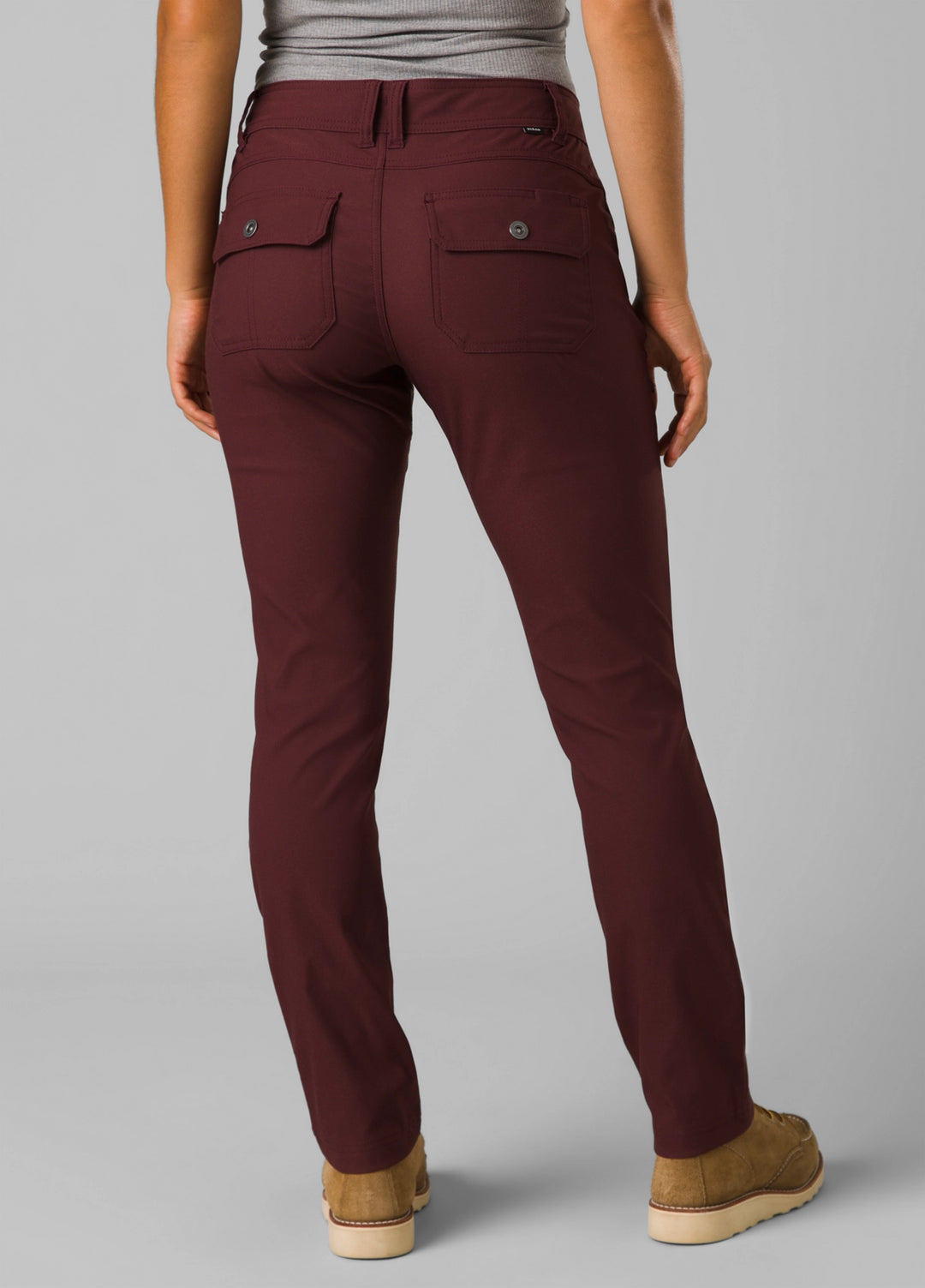 PRANA Womens Halle Straight Pant II Reg Cacao