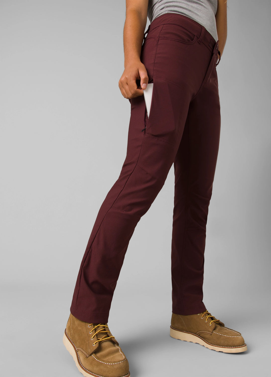 PRANA Womens Halle Straight Pant II Reg Cacao