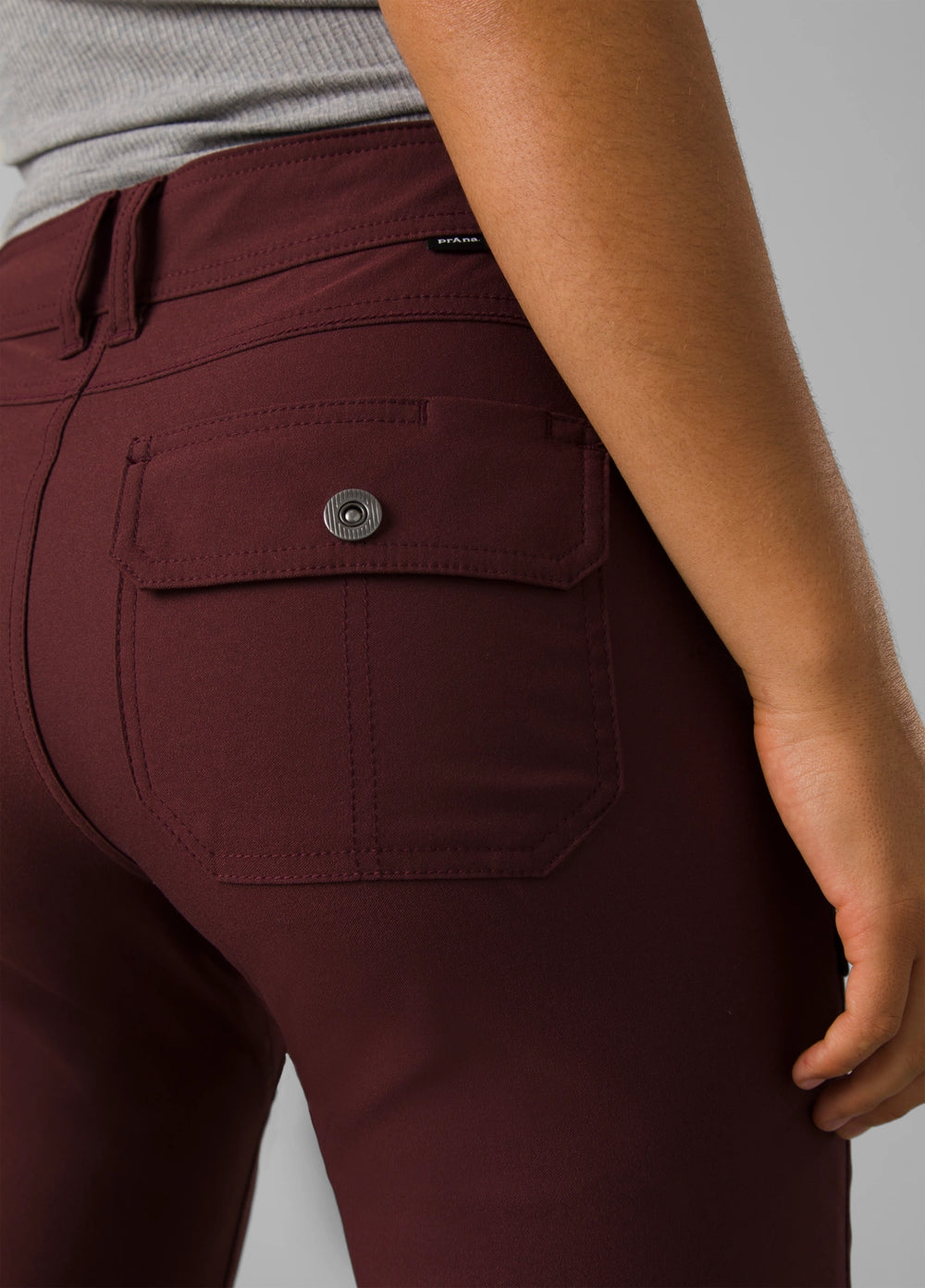 PRANA Womens Halle Straight Pant II Reg Cacao