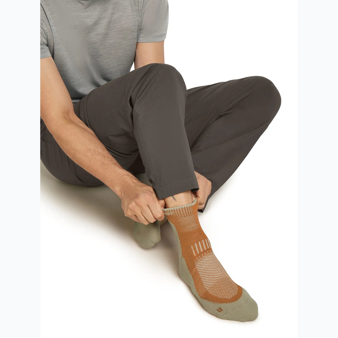 Icebreaker M Merino Hike+ Light Mini Trail/Flagstone