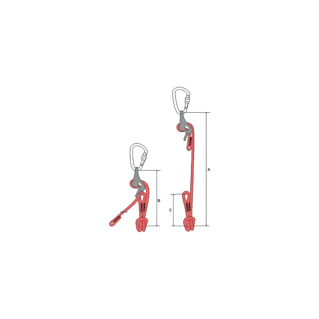 Rock Empire PIP Guide Adjustable Climbing Lanyard