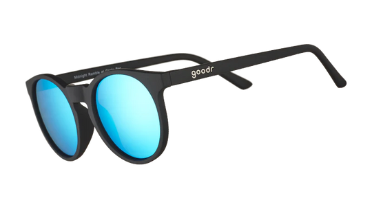 Goodr CGs Sunglasses Midnight Ramble at a Circle Bar
