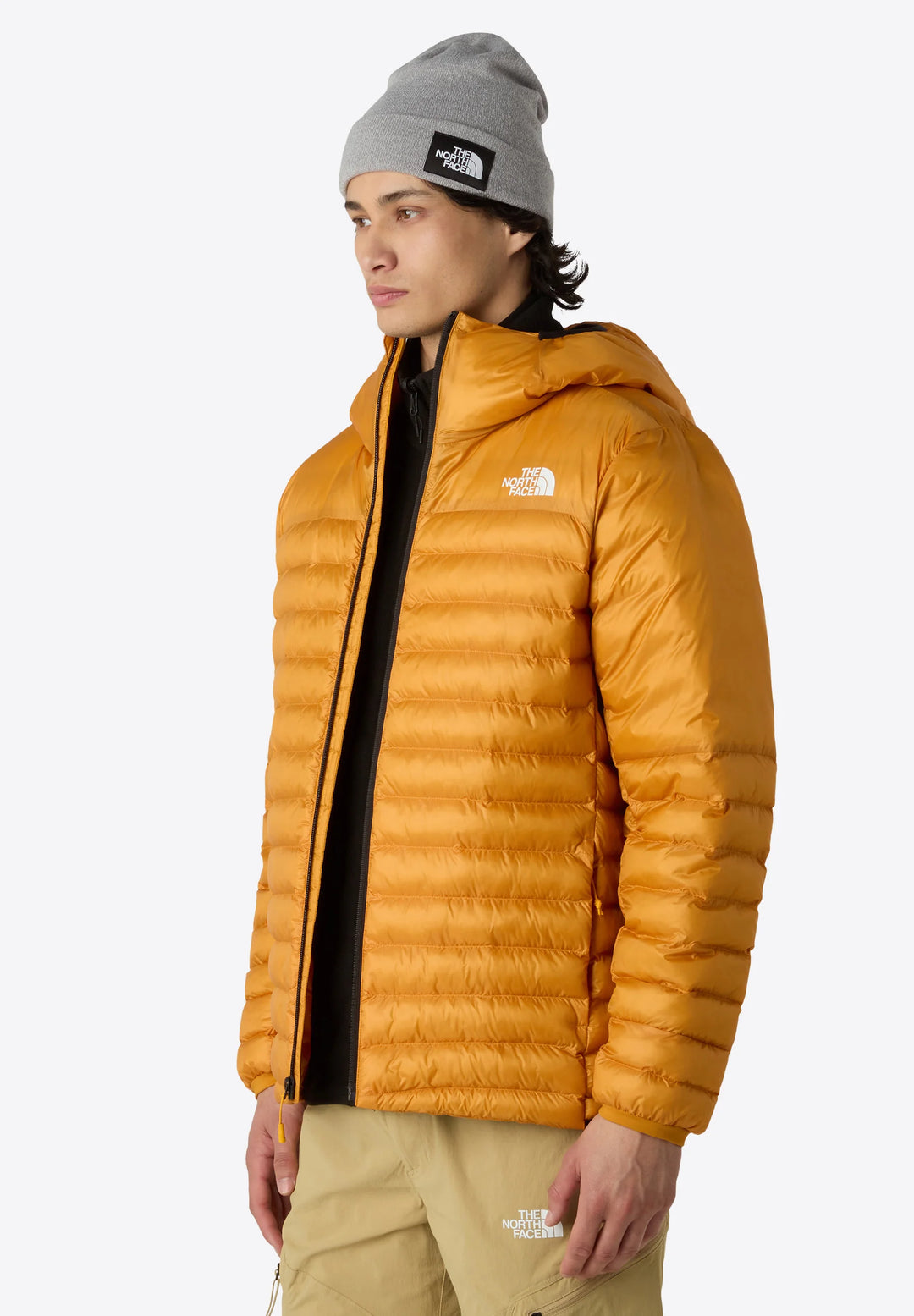 The North Face Mens Terra Peak Hoodie Citrine Yellow