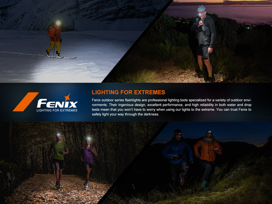 FENIX HM65R-DT SST40 & SST20 LED headlamp (black)