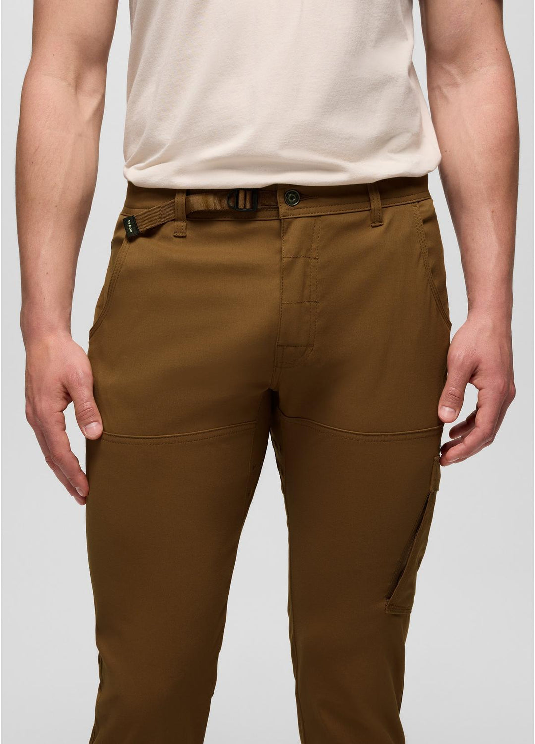 Prana Stretch Zion Mens Straight Pant 30 Inseam Sepia
