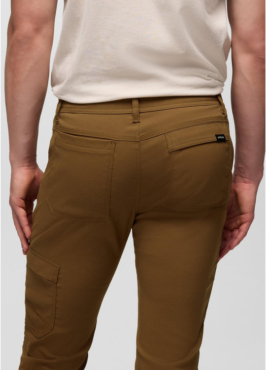 Prana Stretch Zion Mens Straight Pant 30 Inseam Sepia