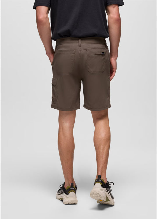 Prana Stretch Zion Short Mens 8 Inch Inseam Mud