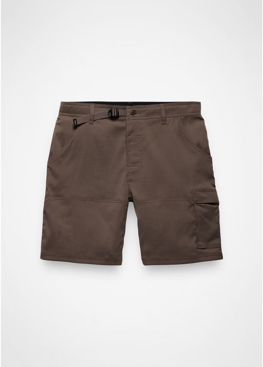 Prana Stretch Zion Short Mens 8 Inch Inseam Mud