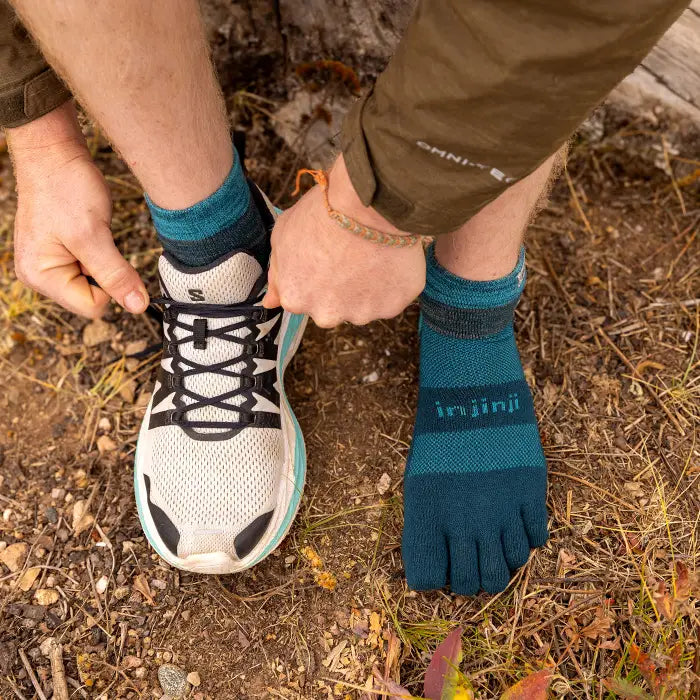 Injinji Trail Midweight Mini-Crew Midnight
