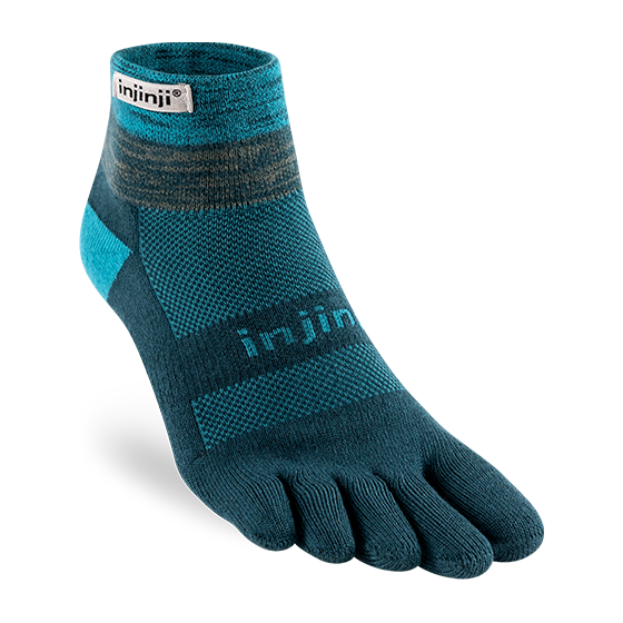 Injinji Trail Midweight Mini-Crew Midnight