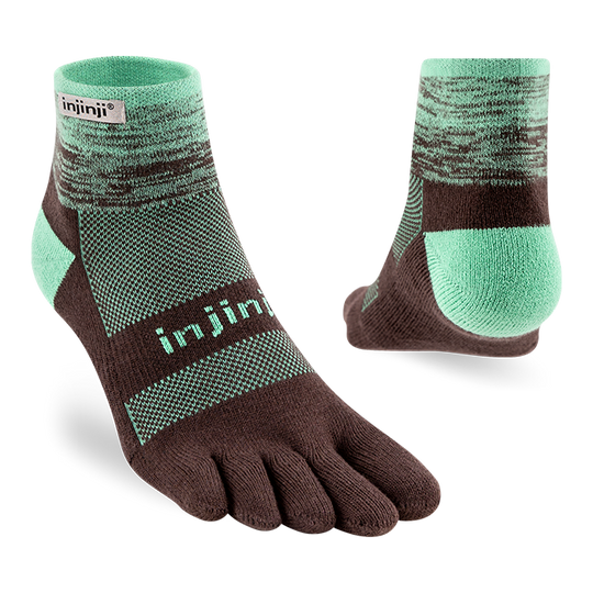 Injinji Trail Midweight Mini-Crew Mint