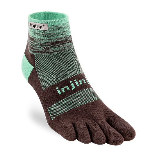Injinji Trail Midweight Mini-Crew Mint