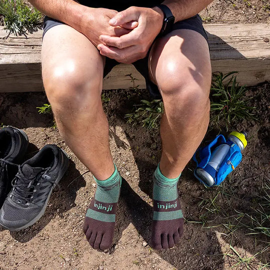Injinji Trail Midweight Mini-Crew Mint