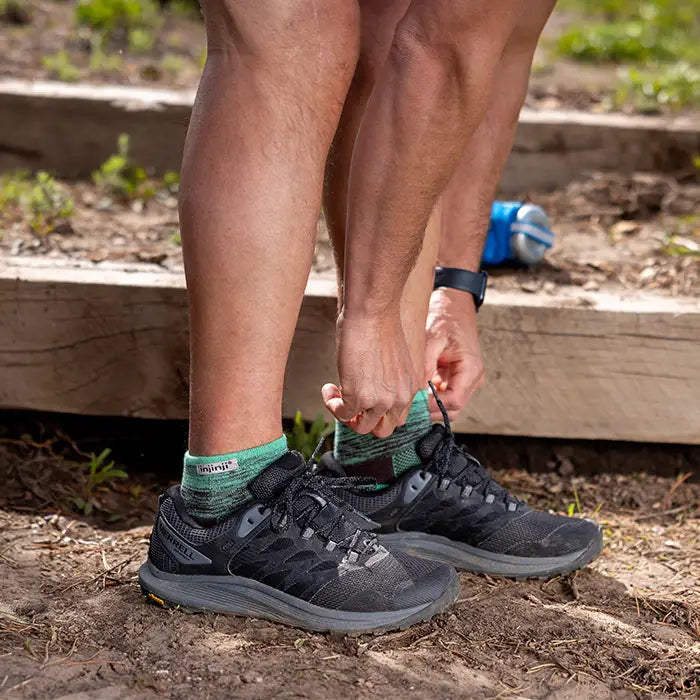 Injinji Trail Midweight Mini-Crew Mint