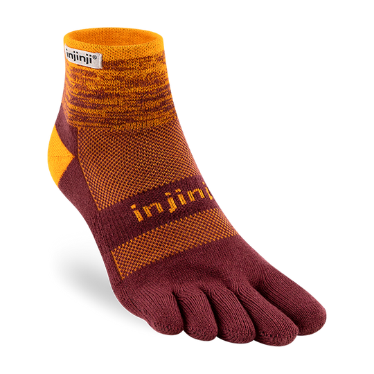 Injinji TRAIL Midweight Mini-Crew Solar