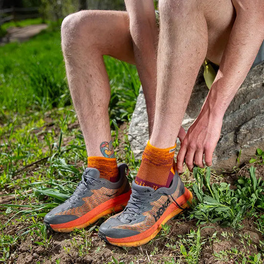 Injinji TRAIL Midweight Mini-Crew Solar