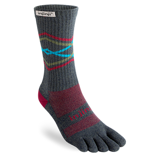 Injinji Trail Midweight Crew Peak